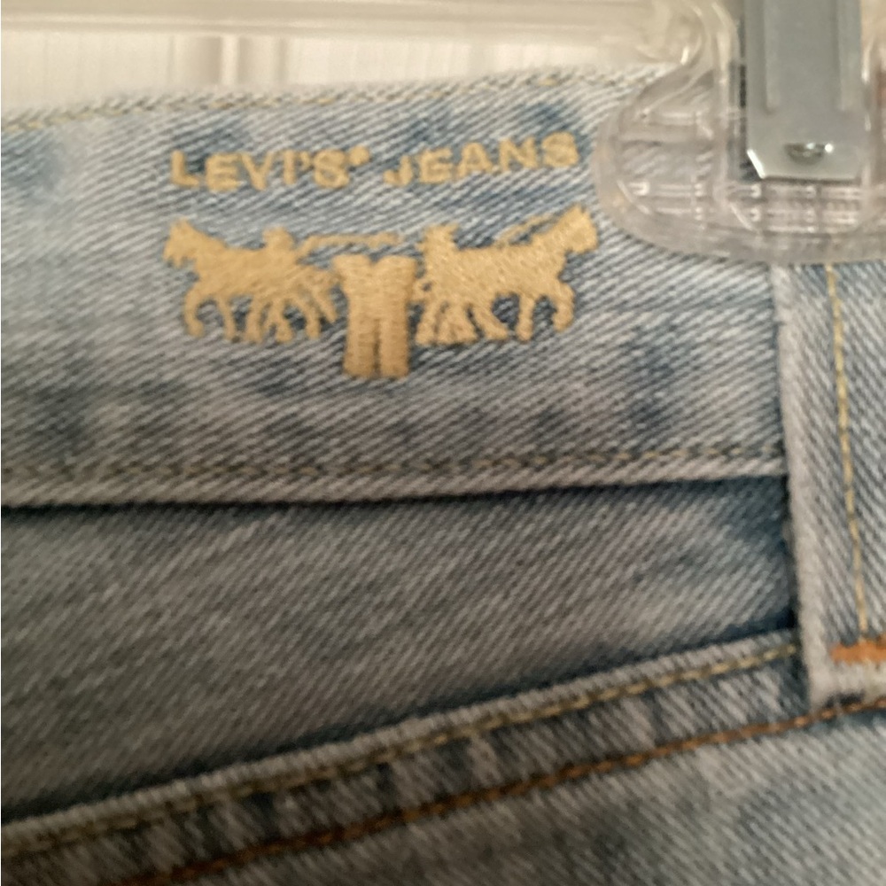 💕 LEVI’S denim shorts 504 Slouch cutoffs Sz 3 NWOT - Picture 5 of 9